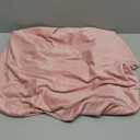 Couch Cushion Covers Individual Large Super Stretch Chenille (Softer Version) Sofa Cushion Covers, Couch Seat Covers Couch Slipcovers Furniture Protector (3PC, Pale Pink)