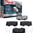 Raybestos Element3 EHTTM Replacement Front Ceramic Brake Pad Set for Select Nissan 720/D21/Frontier/Pathfinder/Pickup/Van and Subaru SVX Model Years (EHT333H) (One Size)