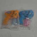 JOYIN 2 Bubble Guns with 2 Refill Solution (10 oz Total), Automatic Bubble Maker Blower Machine for Kids, Toddlers, Outdoors, Party, Birthday Gift, Easter Toys (Blue, Orange)