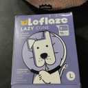 Soft Inflatable Dog Cone Collar for Large Medium Small Dogs Cats After Surgery - Neck Donut, E Collar Alternative for Recovery (Pink)