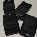 Knee Pads Elbow Pads Set for Kids, Youth Adjustable Knee Elbow Pads Protective Sets with Thickened SBR Pads for Riding Rollerblading Skating Skateboarding Snowboarding Volleyball (Black)