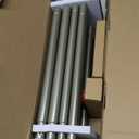 TONIAL1 Inch Double Curtain Rods for Windows 66 to 120 Inches (6-12ft), Heavy Duty Decorative Drapery Rod for 32 to 144 Inches (5.75-11.7ft) with Classic Cap Finial, Bronze