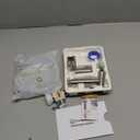 BRITULIF Handheld Bidet Sprayer for Toilet, Jet Sprayer for Toilet Muslim Shower, Adjustable Cloth Diaper Sprayer Bidets Attachment for Toilet, Toilet Bidet Sprayer with Bidet Hose for Feminine Wash (1 SET, Brushed Nickel)