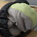 HAITRAL Portable Camping Cot with Mattress - Outdoor Folding Heavy Duty Sleeping Bed with Side Pocket for Adults - Oxford Single Lounge Chaise for Camping Tent Beach Office Max Load 300 LBS (Green)