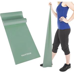 2 x Workout Resistance Bands - Natural Latex Exercise Bands for Physical Therapy, Stretching, Yoga, Pilates, Strength Training & Home/Gym Fitness