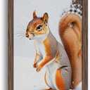 Rustic Walnut 12x36 Frame - Single Frame, 12 x 36 Poster Frame for Artwork, Puzzles, Photos and Movie Posters Picture Frames