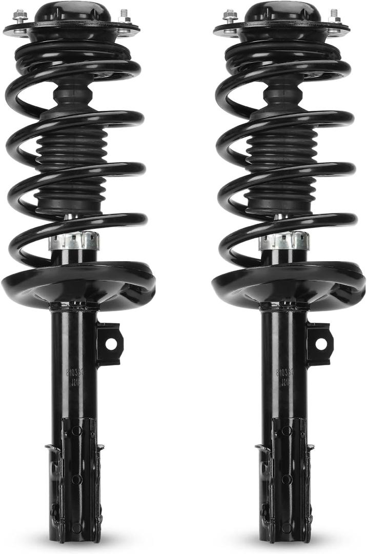 172200 172199 Front Struts Shocks w/Coil Springs for Chevrolet Malibu 2004-2012 / Pontiac G6 2005-2010 / Saturn Aura (ONLY XE, XR) 2007-2009, Suspensions Absorbers Assemblies 2006 2008 2011
