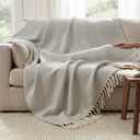 Throw Blanket for Couch Lightweight Fleece Blanket 78" x 82" Inch Grey | Oversized Super Soft Microfiber Plush Throw Blanket, Lightweight Warm Cozy Bed Blanket for Sofa,Travel Home Décor All Season