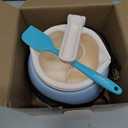 Chocolate Melting Pot Candy Melts Melter with 2 Insert Pots and Spatula, 4 Cups Capacity Warmer Machine, Ideal Dipping Tool Kitchen Supplies for Making Cake Pop Covered Strawberries Fondue