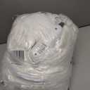 IUUI Electric Heated Blanket Throw 50''x60'', Luxury Faux Rabbit Fur Heating Throw Blankets, Fast Heating with 1/2/4/6/8/10 Hours, Overheat Protection, Quick Heating, Memory Function, Gift-Ready Design