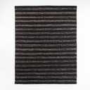 Black Rectangle Rug