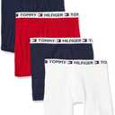 Tommy Hilfiger Men's Underwear Cotton Classics, Pack of 4 Boxer Brief, Size S