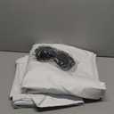 White Curtains 2Pcs 88x50Inc