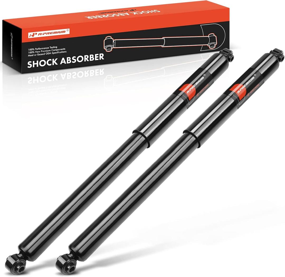 A-Premium Rear Shock Absorber Compatible with Ford F-150 2009-2014 4WD/AWD, F-150 2015-2025, 2-PC Set