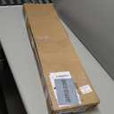 36" Kerf Slide-in Double Bulb Seal Weatherstrip Door Bottom  Durable Seal for Energy Efficiency & Draft Protection (Black)