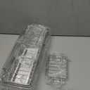 Veken Shower Caddy 6-Pack, Family Choice Award Winner, Large Wall Mounted Shower Rack, Bathroom Shelves Over Toilet, Organizer Storage Accessories with Soap Dish & Toothbrush Holder, Silver (6-Piece Set for Master Bathroom(Rustproof Upgrade))