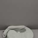 My Brest Friend Super Deluxe Nursing Pillow - Enhanced Comfort & Ergonomic Breastfeeding Pillow for Ultimate Support For Mom & Baby - Adjustable and with Handy Side Pocket, Platinum