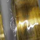 N9R 300PCS Gold Plastic Silverware, Heavy Duty Gold Plastic Cutlery Set Disposable Flatware Dinnerware, 100 Forks, 100 Spoons, 100 Knives, Perfect for Party, Wedding and Daily Use