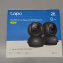 Tapo 2K Indoor Pan/Tilt Wired Security Camera - Works as a Baby Monitor & Pet Camera, Motion Detection, 2-Way Audio, Siren, Night Vision, No-Subscription Local Storage or Optional Cloud, C211 (2-Pack)