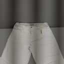 luvamia Wide Leg Jeans for Women Trendy High Waisted Flare Jeans Cropped Denim Pants Stretchy Baggy with Patch Pockets (Large, Cream White)
