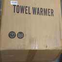 Hot Towel Warmer Professional Double Cabinet, 36L Large Capacity White Color for Spa Beauty Salon and Restaurant