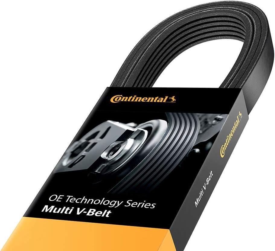 Continental OE Technology Series 4060922 6-Rib, 92.2" Multi-V Belt, BLACK