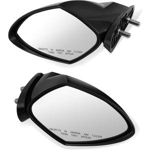 M MATI Side Mirror Set for Yamaha Waverunner EX1050 EX Deluxe/Limited/Sport ER1050 EXR JB1050 JetBlaster 2017-2023 F3Y-U596B-10-00 F3Y-U596C-10-00