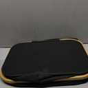 LONBET Laundry Basket with Lid, Made from Breathable Fabric | Aesthetic Clothes Hampers for Laundry with Side Handles & Sturdy Bamboo Frame (40 Gallons - Double, Black)