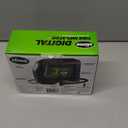 Slime 40088 Tire Inflator, Portable Car Air Compressor, Inflate Right automatic shut off, with Digital 99 psi Display, Long Hose and LED Light, 12V, 6 min inflation (Compact)