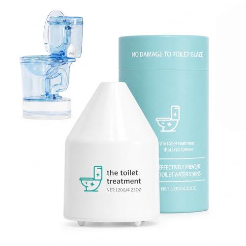 Hypoaled Toilet Cleaner, Household Cleaning Solution, Toilets Bowl Cleaning Reduces Hard-Water Stains & Odor, Automatic Refreshes Toilets, Long-Lasting Bowl Cleaner Fresh Scent, White