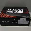 Professional Inline Skates for Men Women, Fitness Roller Skates Adult Male Female, Comfortable Breathable Speed Racing Skates with Washable Lining, Beginner Unisex, Size 37-39