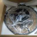 Ceiling Fans with Lights and Remote, 20" Modern Low Profile Ceiling Fan with Light, Stepless Color Temperature Change and 6 Speeds for Bedroom, Kids Room and Living Room (Black)