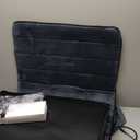 COMFIER Full Body Massage Mat Pad with Heat, Chair Pad with 10 Vibration Motors & 2 Therapy Heating Pad with Auto Shut Off, Heated Massage Mattress Pad for Back (Gray)