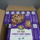Nature's Path Organic Flax Plus Pumpkin Raisin Crunch Cereal, 12.3 oz (Pack of 12), Non-GMO, Best By: 2026 MAR 01
