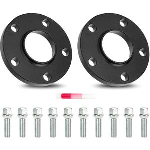 TadaMark 5x112 Hubcentric Wheel Spacers 15mm 5 Lug Wheel Adapter fit for Mercedes Benz Audi A160 A180 A190 A200 B180 B200 B250 C230 C280 C300 C350 C63 B8 A4 S4 A5 S5 66.6mm Bore with M14x1.5 Studs 2pc