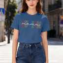 Autism Moms Shirt for Women Awareness Accept Understand Love Tops