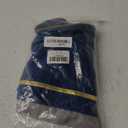 Avigers 20"/12" Inches Navy Blue White Gold Leather Striped Patchwork Velvet Cushion Case Luxury Modern Throw Pillow Cover Decorative Pillow for Couch Living Room Bedroom Car