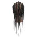 Mannequin Head 100% Human Hair Cosmetology Manikin Doll Training Head with Stand for Hairdresser Practice Braiding Styling Coloring Bleaching Dyeing Cutting Updos Display, Black