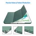 JETech Case for iPad (9.7-Inch, 2018/2017 Model, 6th/5th Generation), Smart Cover Auto Wake/Sleep (Misty Blue)