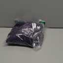 Microfiber Elongated Toilet Seat Cover 19.5"x 15" Machine Washable Solid Toilet Lid Cover Adjustable Rubber Backing Fits Most 18-19.5" L x 14-16" W Elongated Toilet Seat