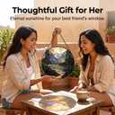 Mountain River Suncatcher Sun Catchers Indoor Window Gift for Women 6.3"