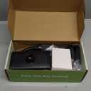 Gooseneck Tablet Holder for Kindle Reading in Bed with Page Turner Remote, Hands Free Desk Bedside Lazy Arm Stand for Kindle Accessories, Gifts for Readers (Glossy Black)