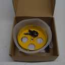 KATA 6-1/4 Hole Saw for Recessed-Lights: Installing 6 Inch LED Recessed Ceiling Light Can Lighting on Drywall - 6.25 Inch Hole Saw with Silicone Dust Bowl - Hole Cutter with Dust Catcher (6-1/4 Inch)