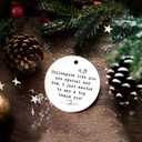 2 x Thank You Coworker Ornament, Colleagues Gifts for Women Hanging Ornaments for Christmas Tree Party Holiday Decorations, Thank You Gifts for Coworkers Decorative Ornaments Keepsake