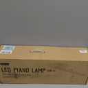 Quntis 55'' Ultra Wide Illumination Piano Light, 12W LED Professional Eye Caring Piano Lamp with Auto-Dimming, Dimmable Modern Reading Lamp, 2H Timer, Music Stand Light for Upright Piano