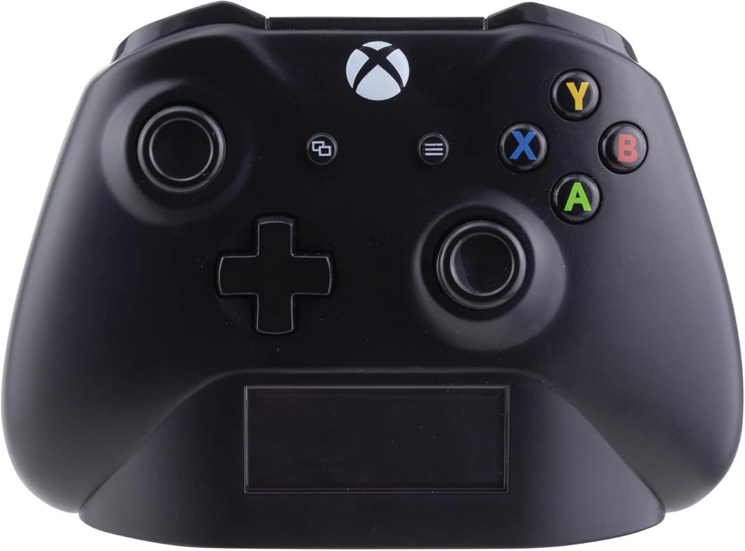 Paladone Xbox Black Controller Alarm Clock, Officially Licensed Merchandise