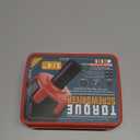 Torque Screwdriver Set, 1/4" Drive 2-22 Inch Pounds lbs, 31 Pcs Torque Screwdriver Wrench with S2 Steel Bits Set for Scope Mounting, Mechanical Equipment, Bicycle maintenance