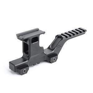 NECARL Tactical Group Type HY Mount Red Dot Riser Mount Laser Combo Adapter Mount Base Picatinny Rail Riser Scope Mount for T1 T2 Optic Scope Sight Holographic (4BK)