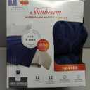 Sunbeam Royal Luxe Night Fog Heated Blanket 12-Heat Settings Auto Off Machine Washable Twin