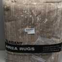 Area Rug for Living Room - 8x10 Soft Washable Oriental Vintage Floral Distressed Large Carpet - Fade Stain Resistant Non Slip Rugs for Bedroom Dining Room Nursery Dorm Office Home Decor - Camel